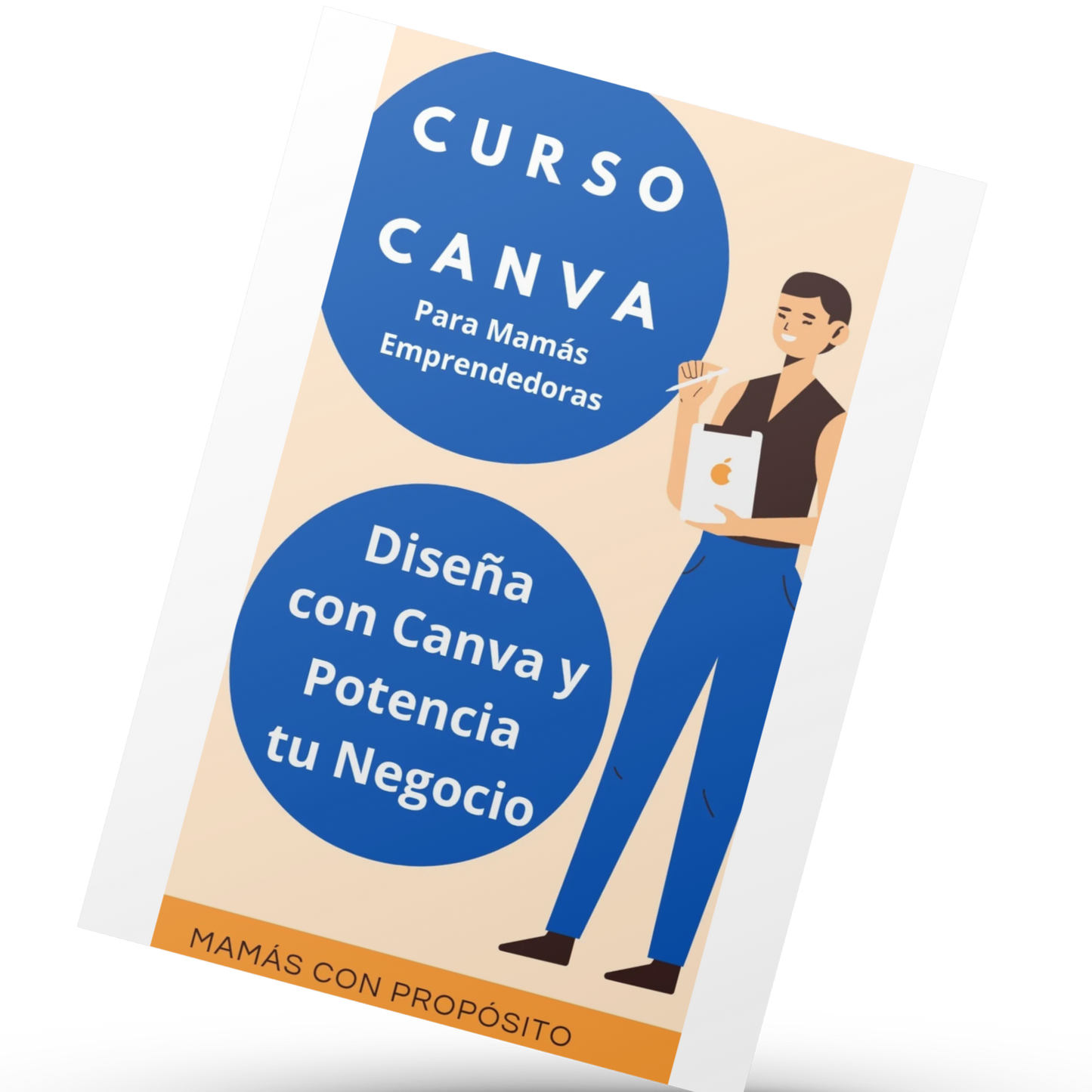 Curso CANVA para Mamás Emprendedoras: Diseña con Canva y Potencia tu Negocio.